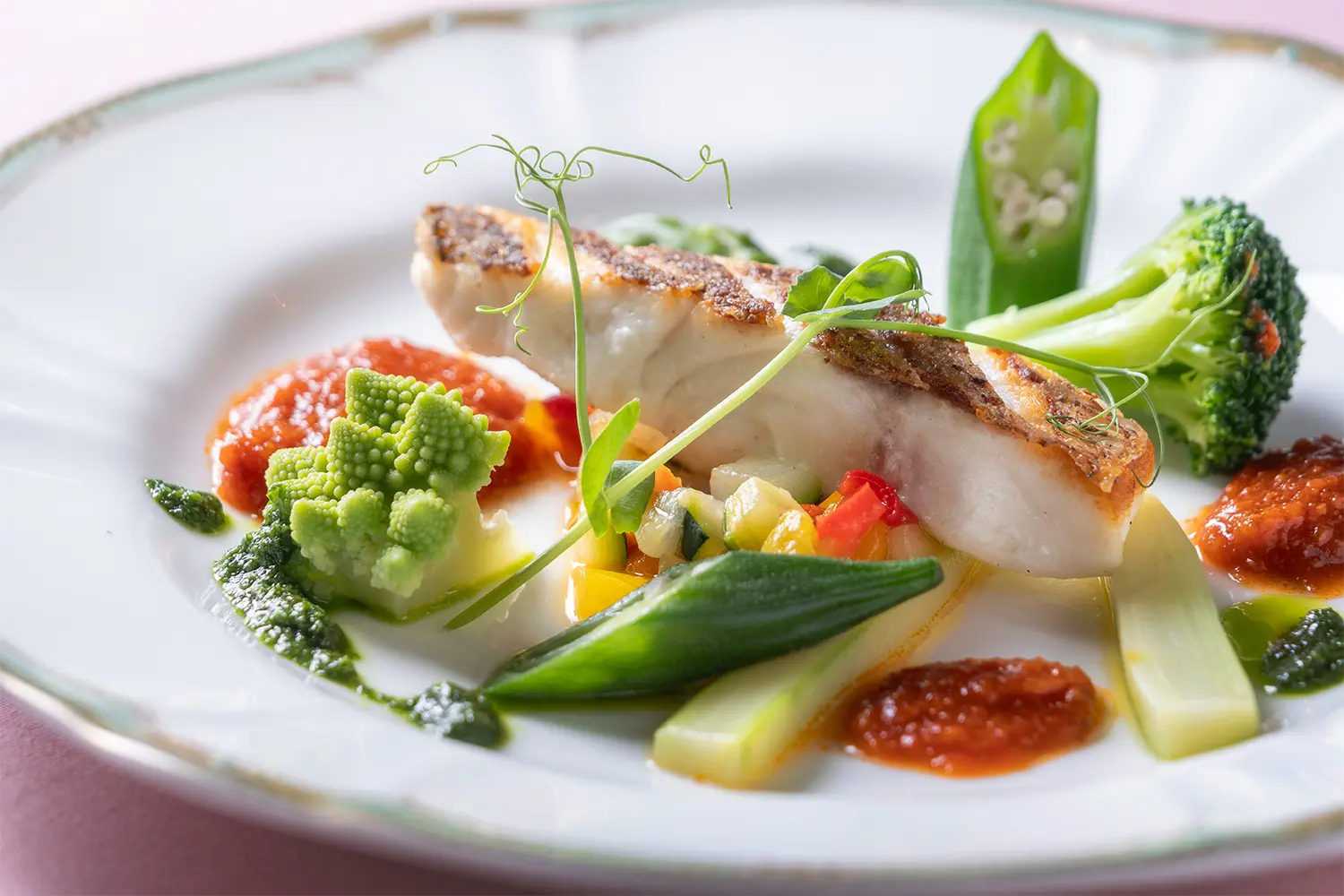 鯛のポワレ プロヴァンス風