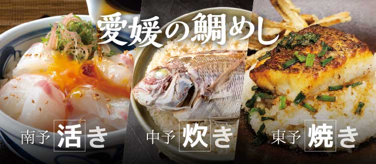 愛媛の鯛めし
