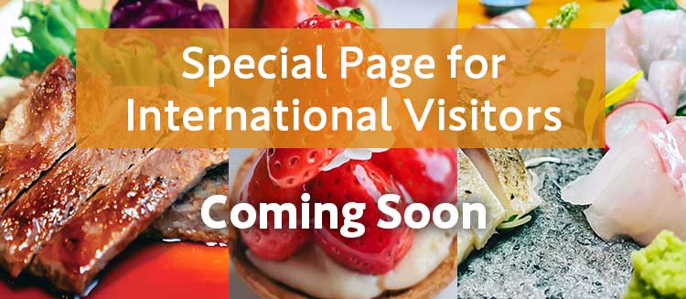 Special Page for International Visitors