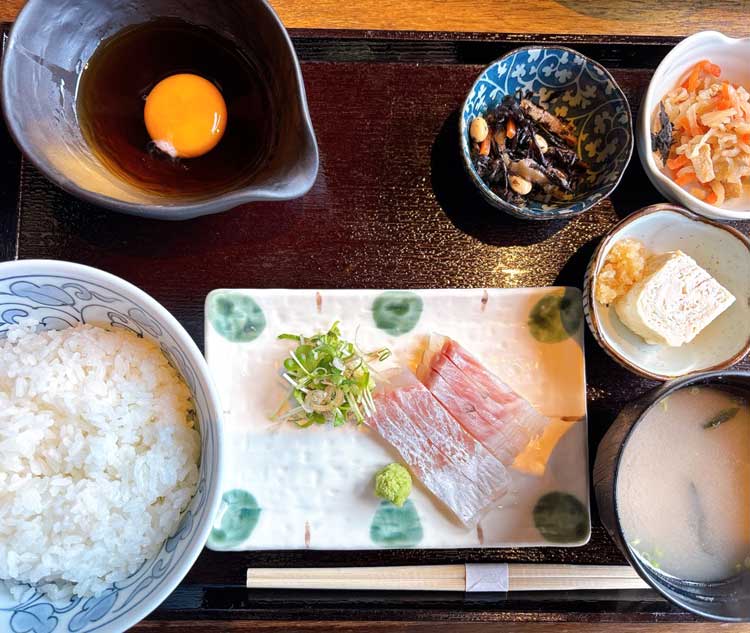 南予の鯛飯定食