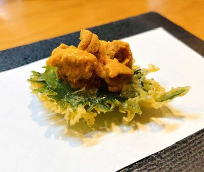 おまかせ天ぷらコース