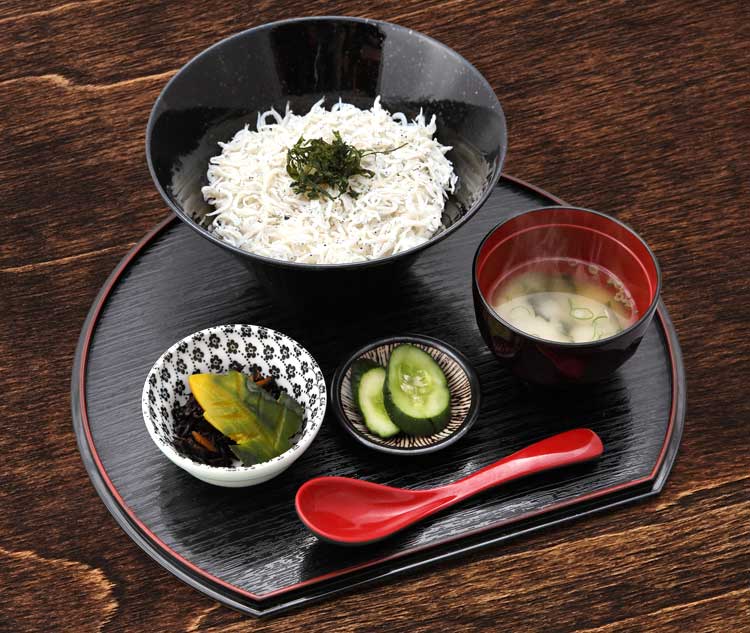 しらす丼定食