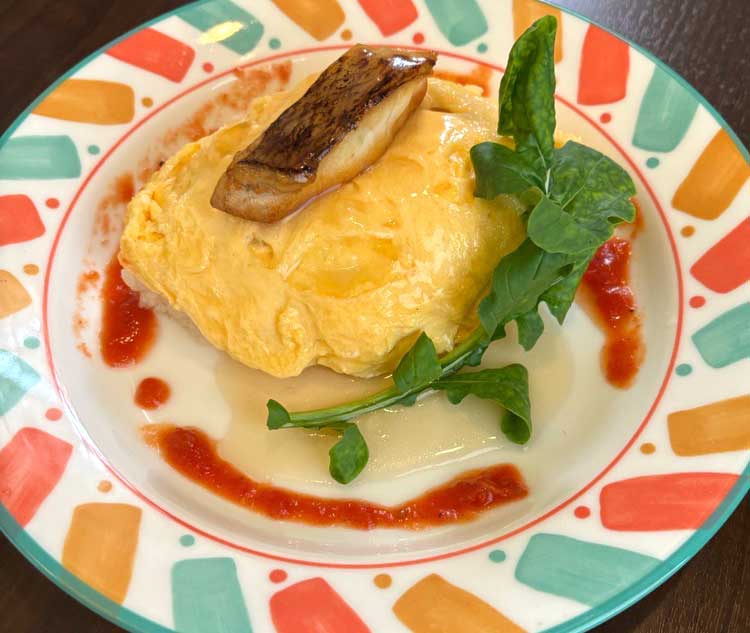 鯛一郎クンのオムライス