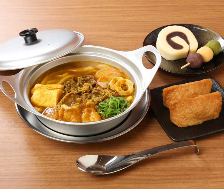 鍋焼カレーうどん