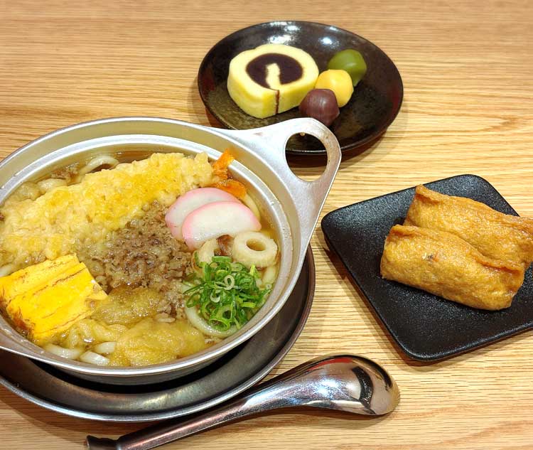 鍋焼えび天うどん