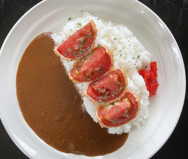 フライドトマトカレー