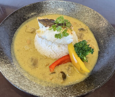 東予鯛めしグリーンカレーソース