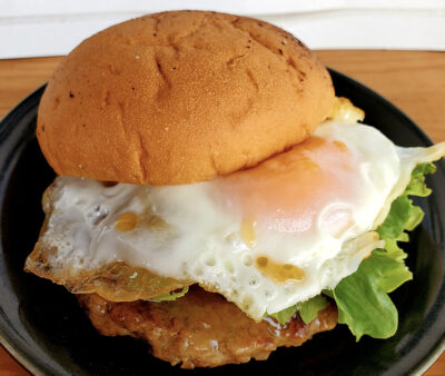 てりたまバーガー
