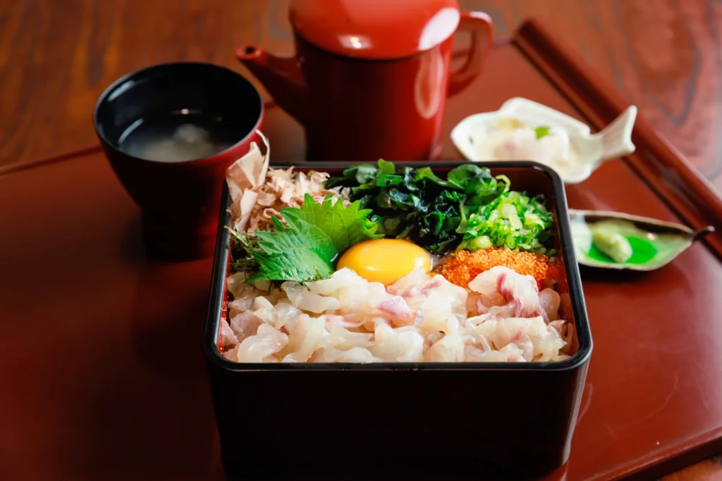 鯛めし槇 松山店の鯛めし重